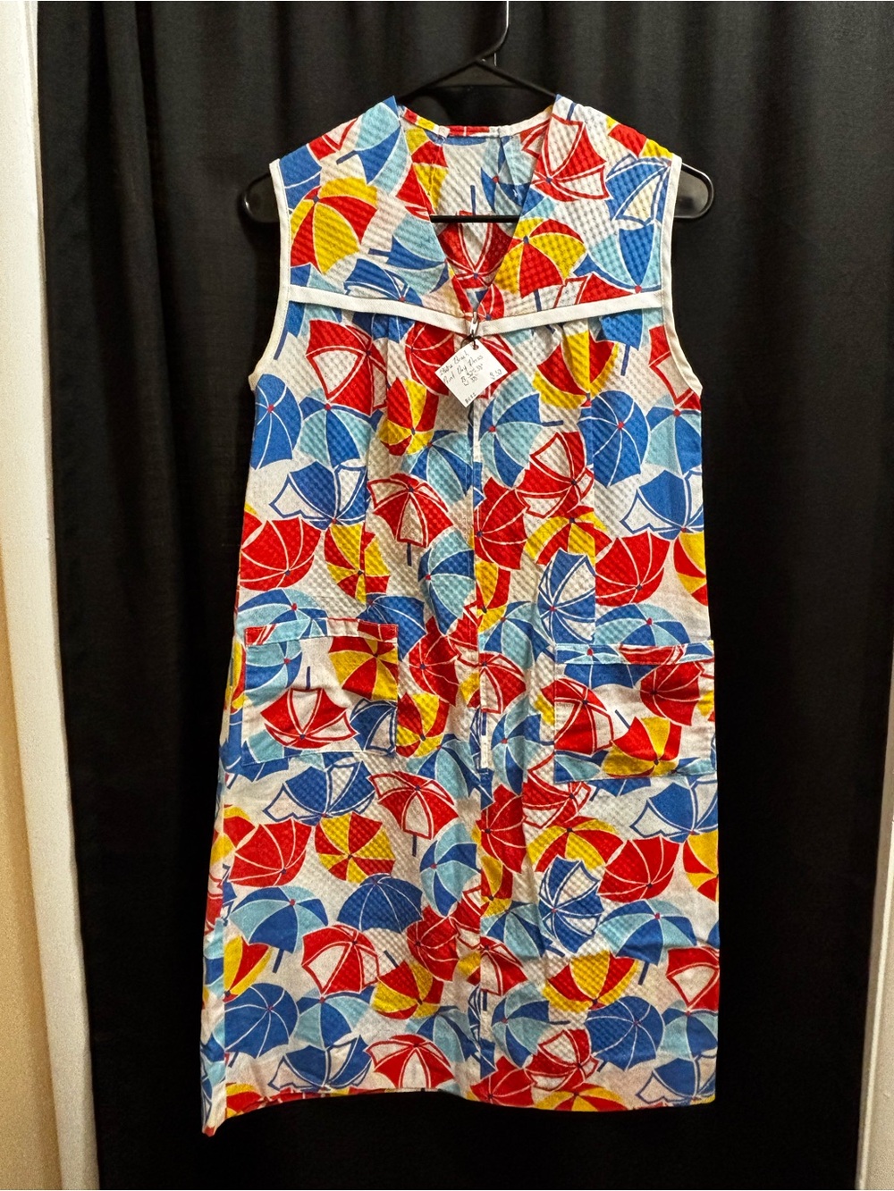 Vintage Bundle 60’s Mini Dress Handmade Beach Dress Cover Up House Dress Cotton